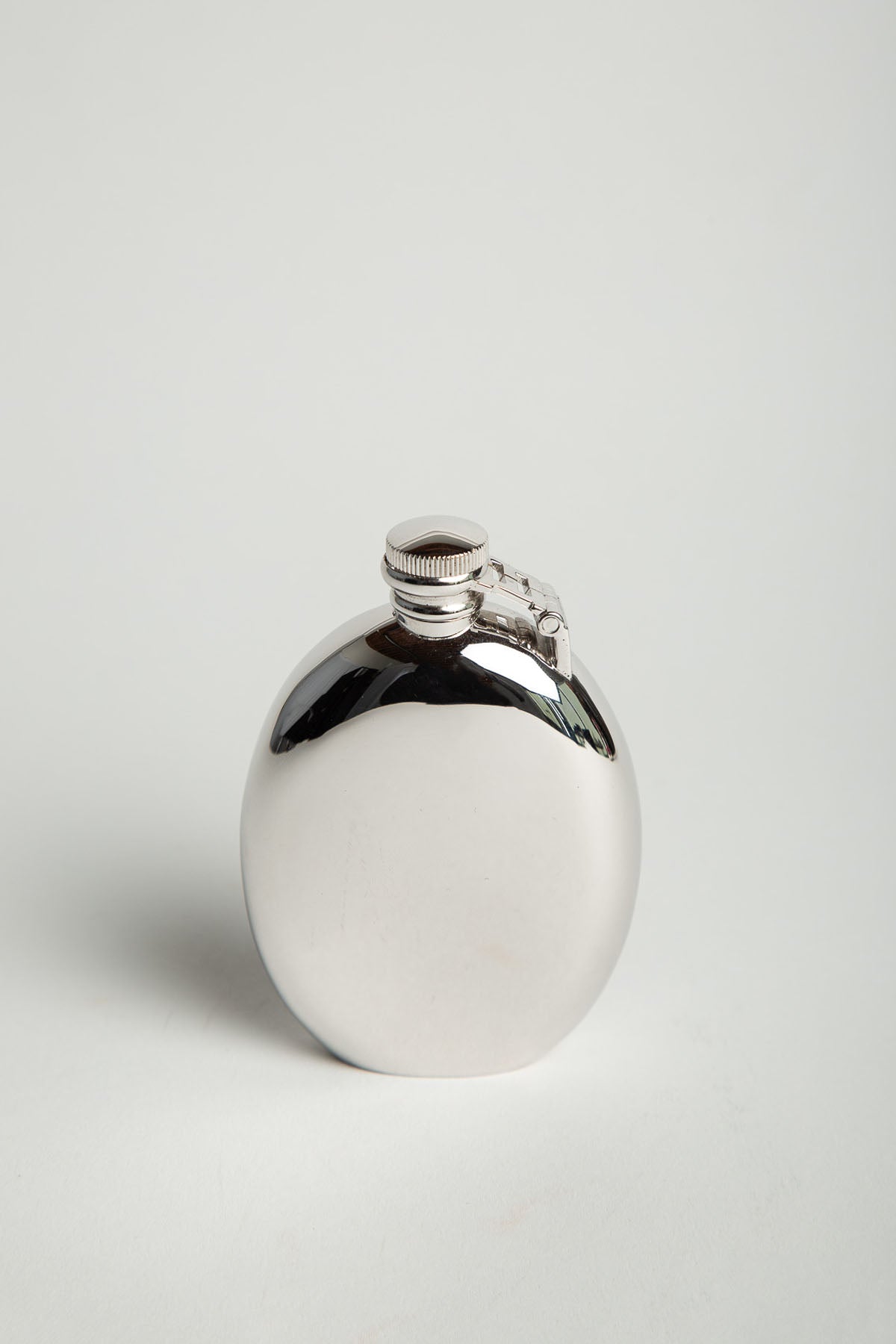 HERMÈS | 1960'S SMALL STERLING SILVER FLASK