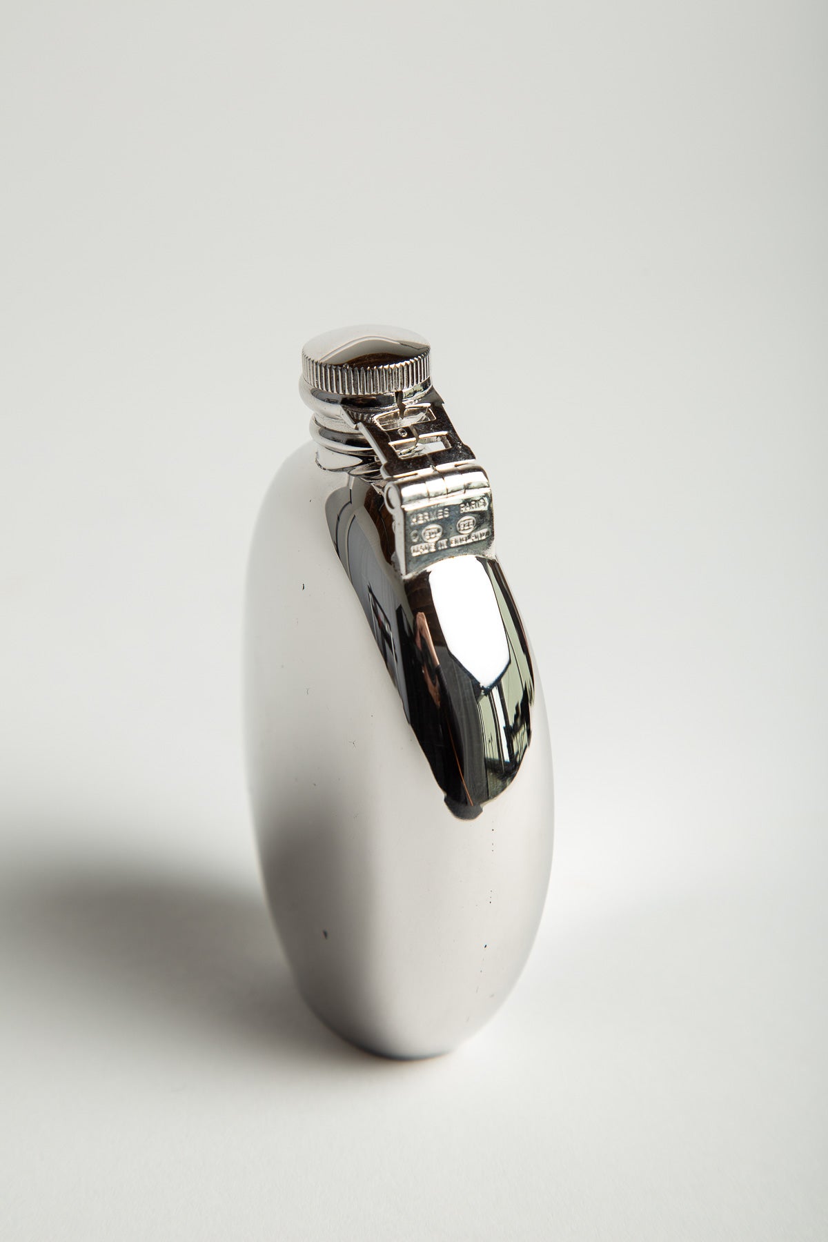 HERMÈS | 1960'S SMALL STERLING SILVER FLASK - MAXFIELD LA
