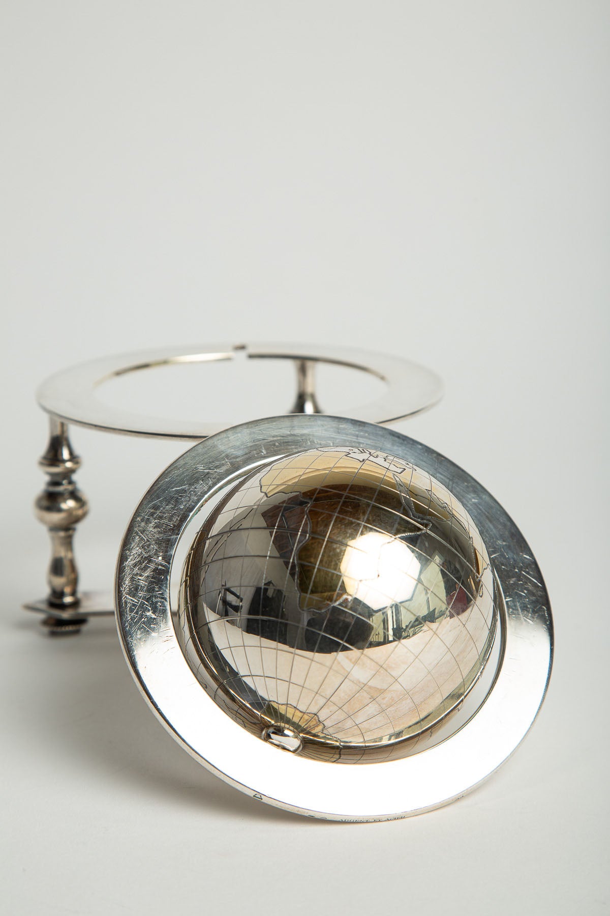 BULGARI | 1970'S STERLING GLOBE - MAXFIELD LA