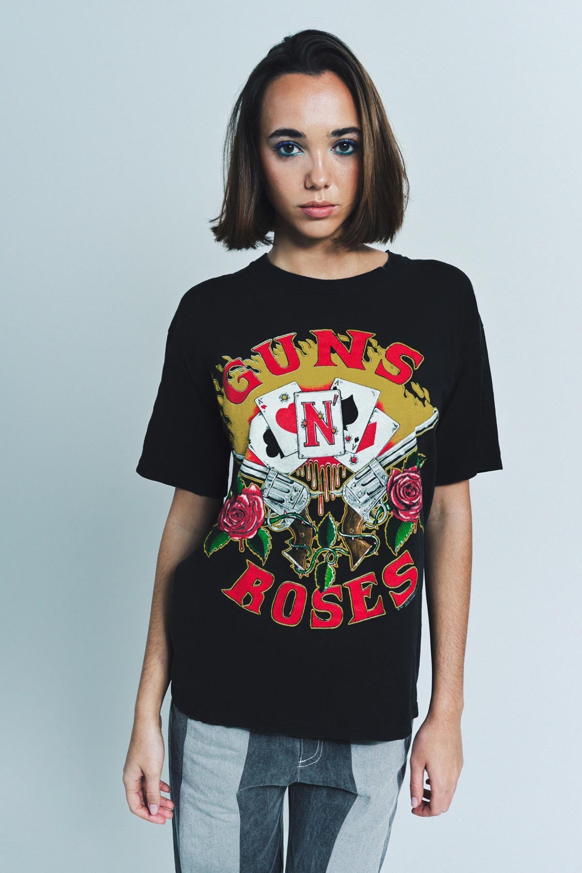 MAXFIELD VINTAGE | 1991 GUNS N ROSES CARDS TEE - MAXFIELD LA