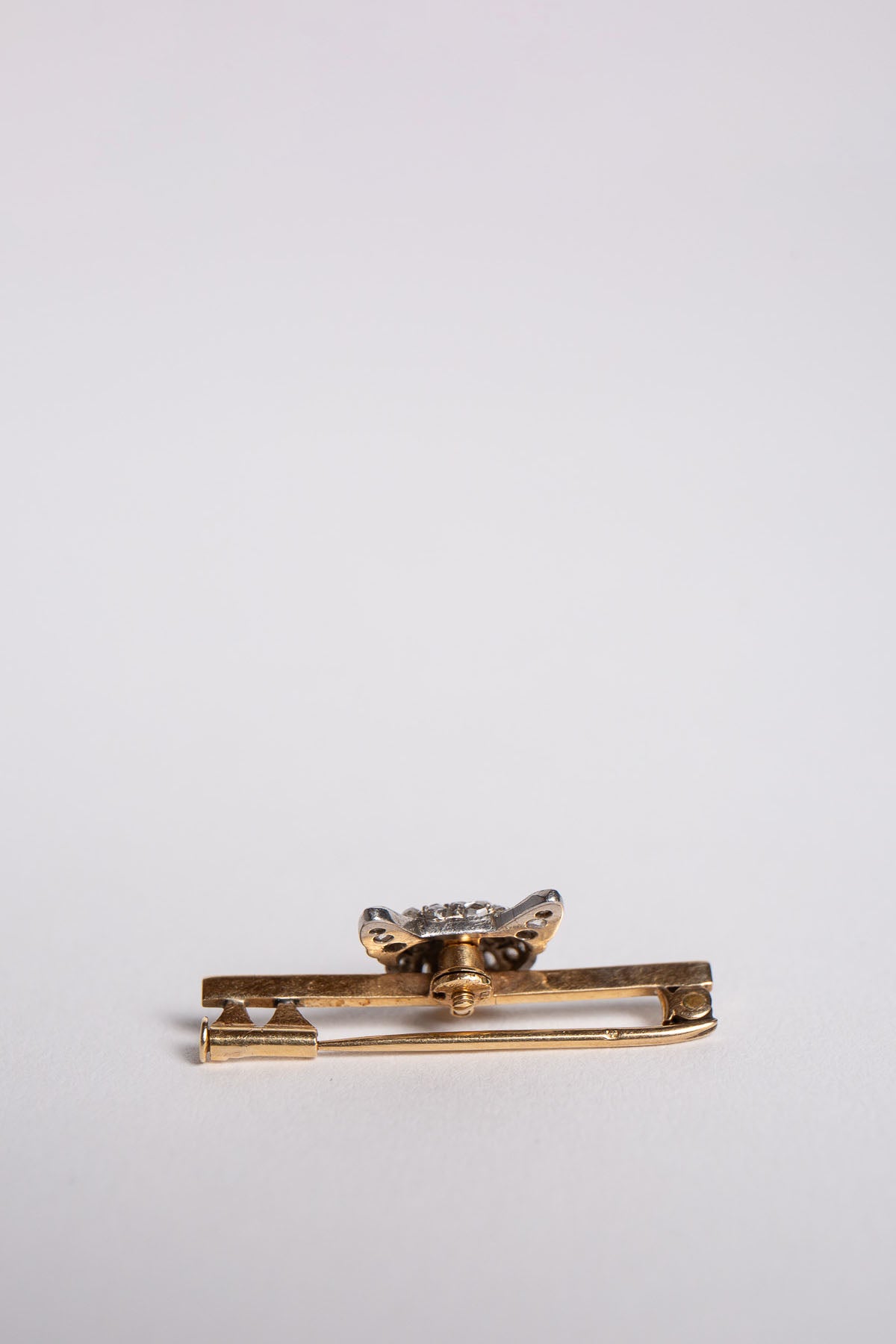MAXFIELD PRIVATE COLLECTION | 1900'S EDWARDIAN BULLDOG BROOCH - MAXFIELD LA