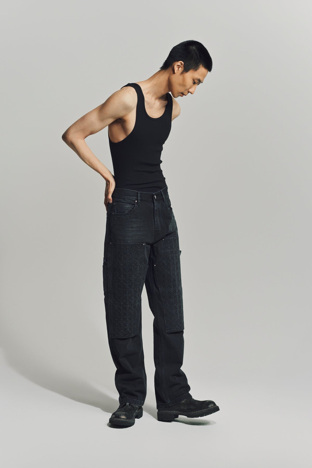 AMIRI | MA QUAD DEBOSSED CARPENTER