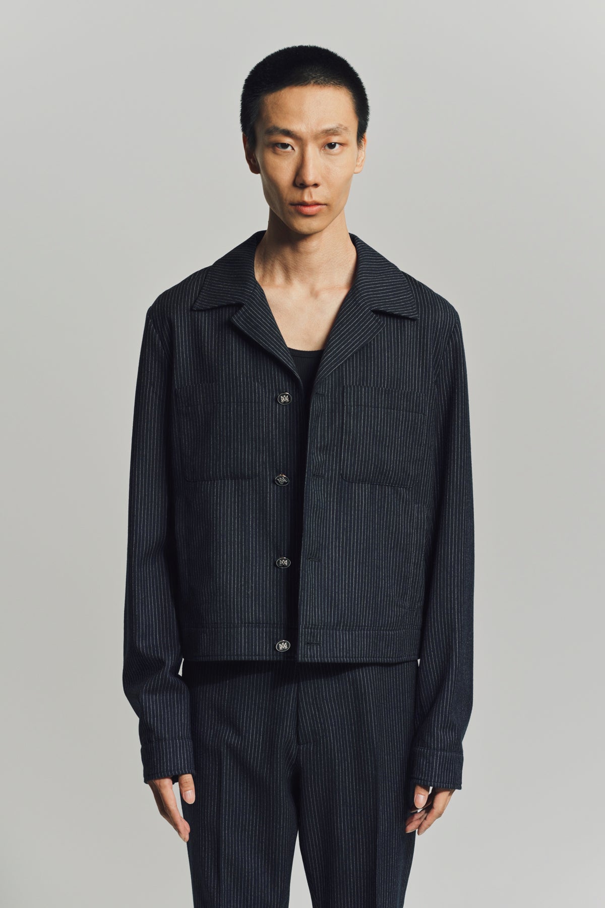 AMIRI | PINSTRIPE CADET JACKET