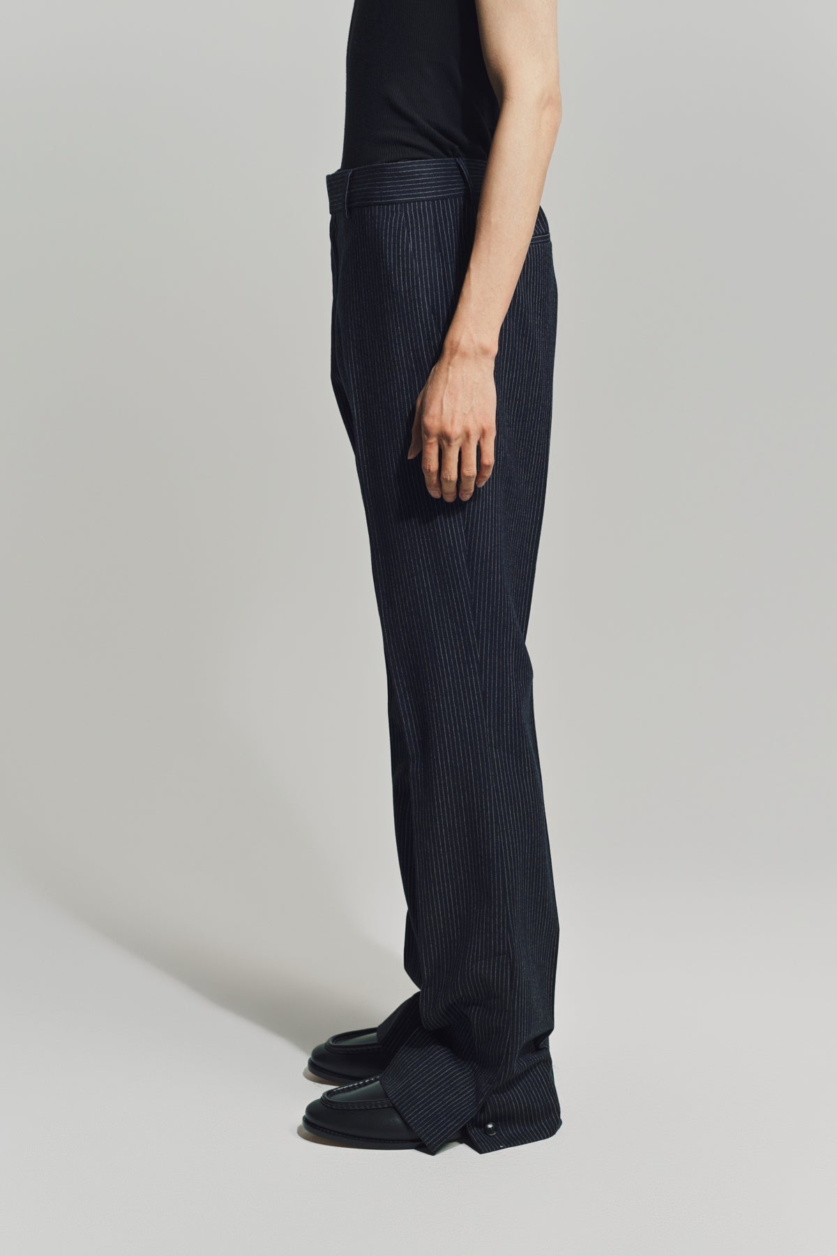 AMIRI | PINSTRIPE LOOSE FLARE