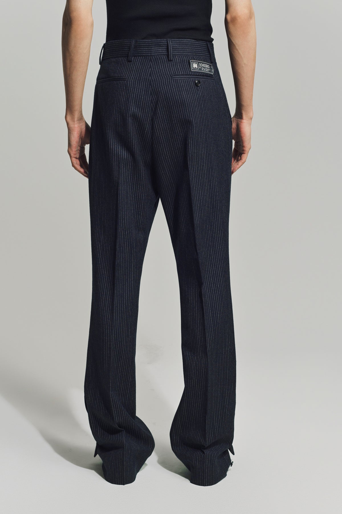 AMIRI | PINSTRIPE LOOSE FLARE