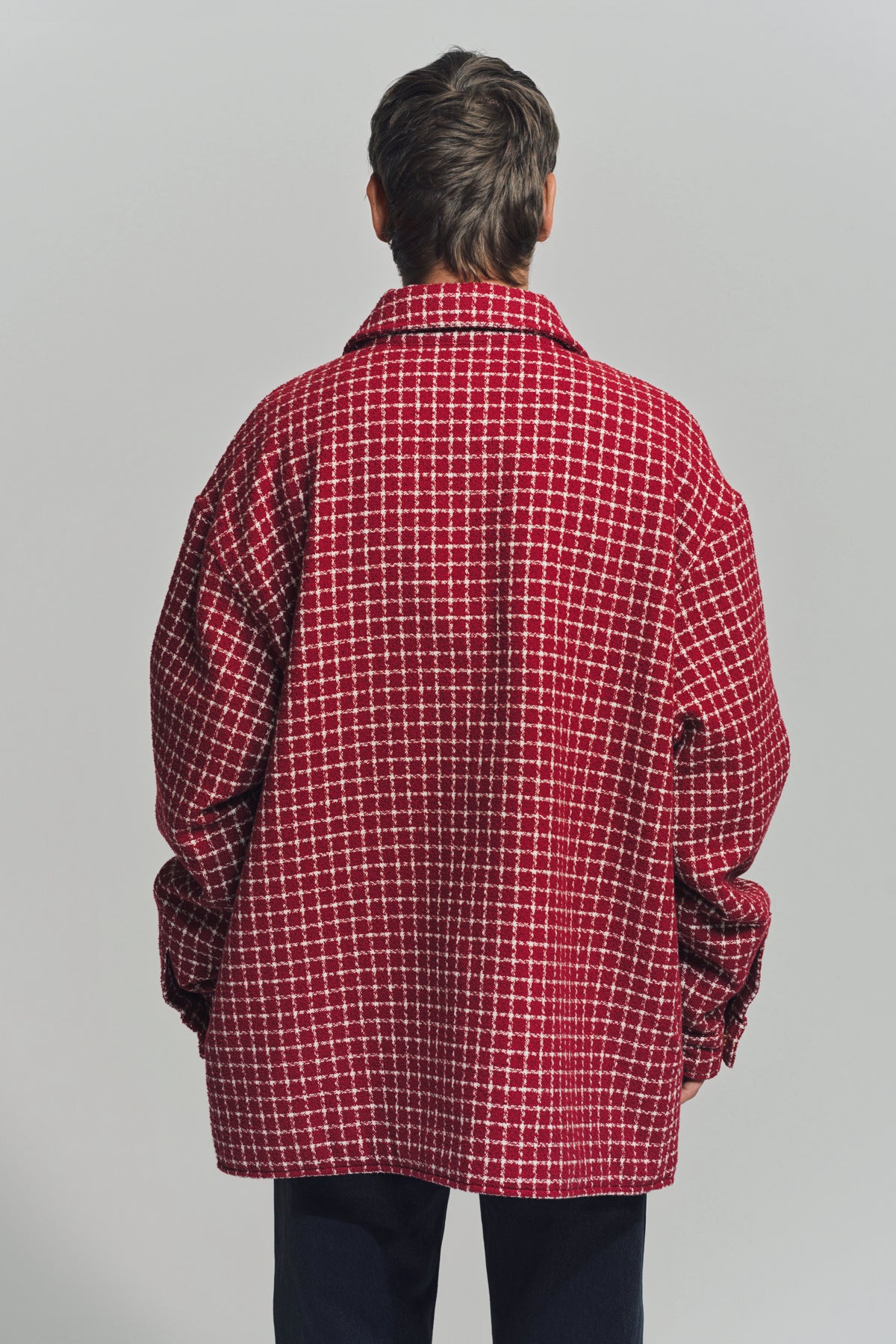 AMIRI | BOUCLE PADDED OVERSHIRT