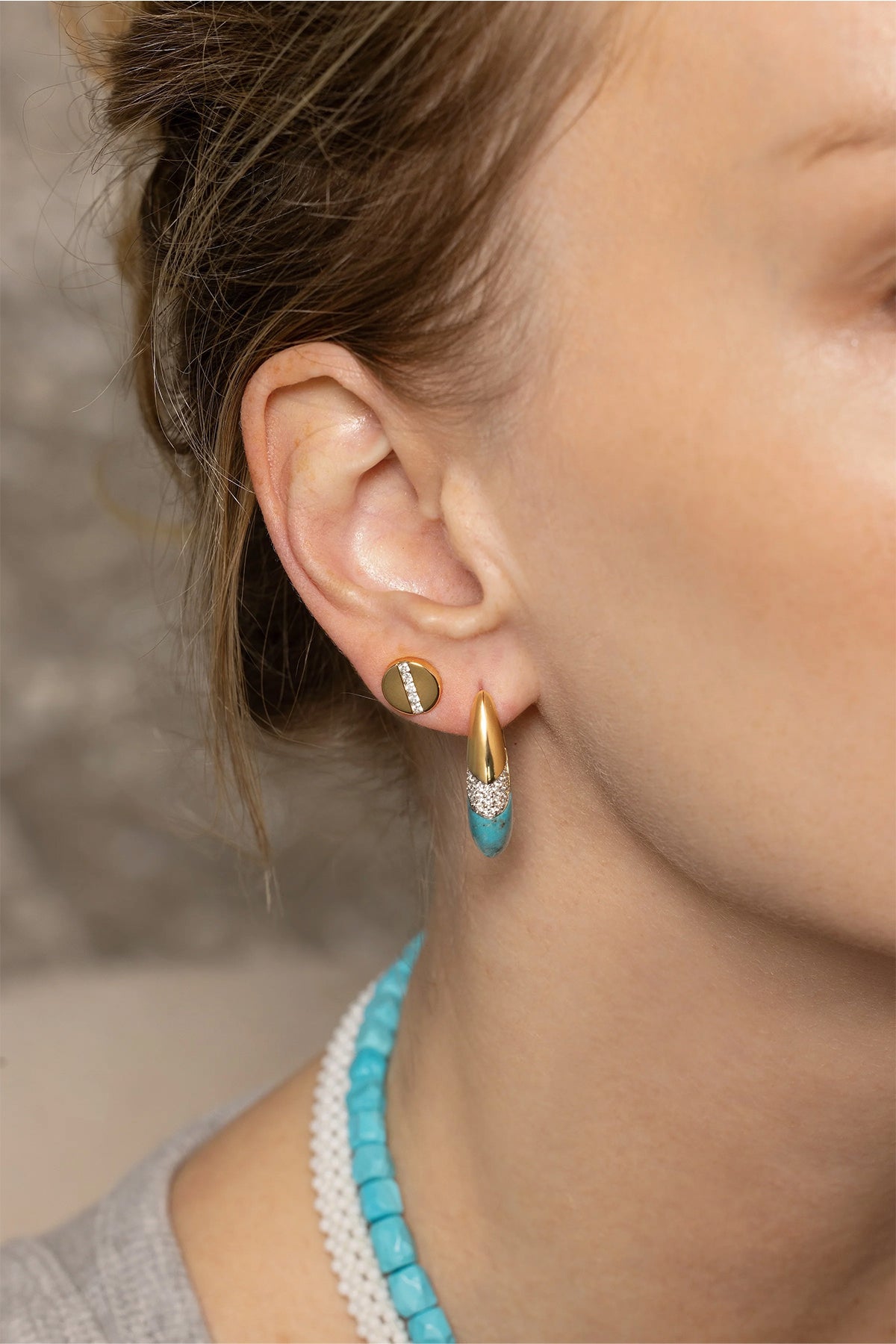 Emily P. Wheeler | Nailhead Diamond Studs