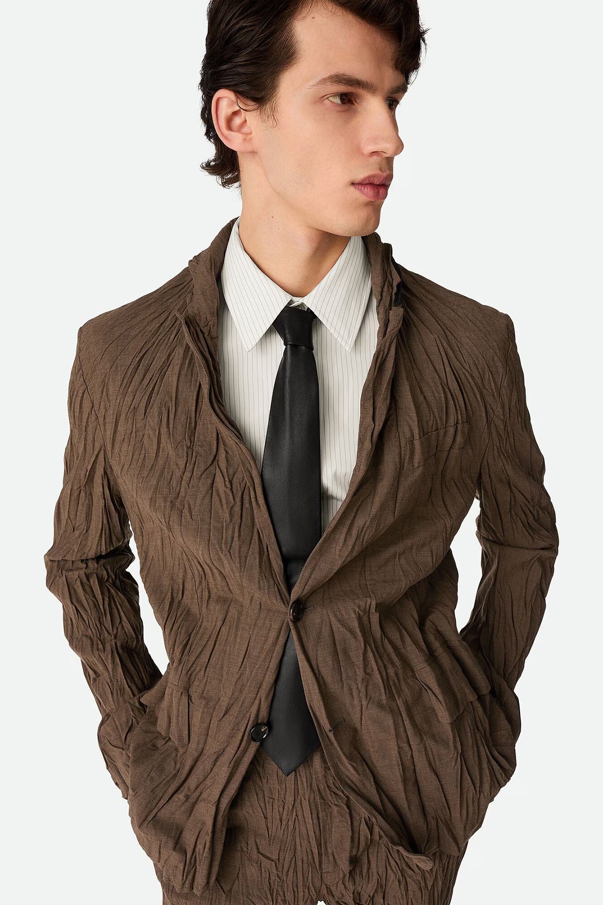 BOTTEGA VENETA | CRUSHED WOOL JACKET