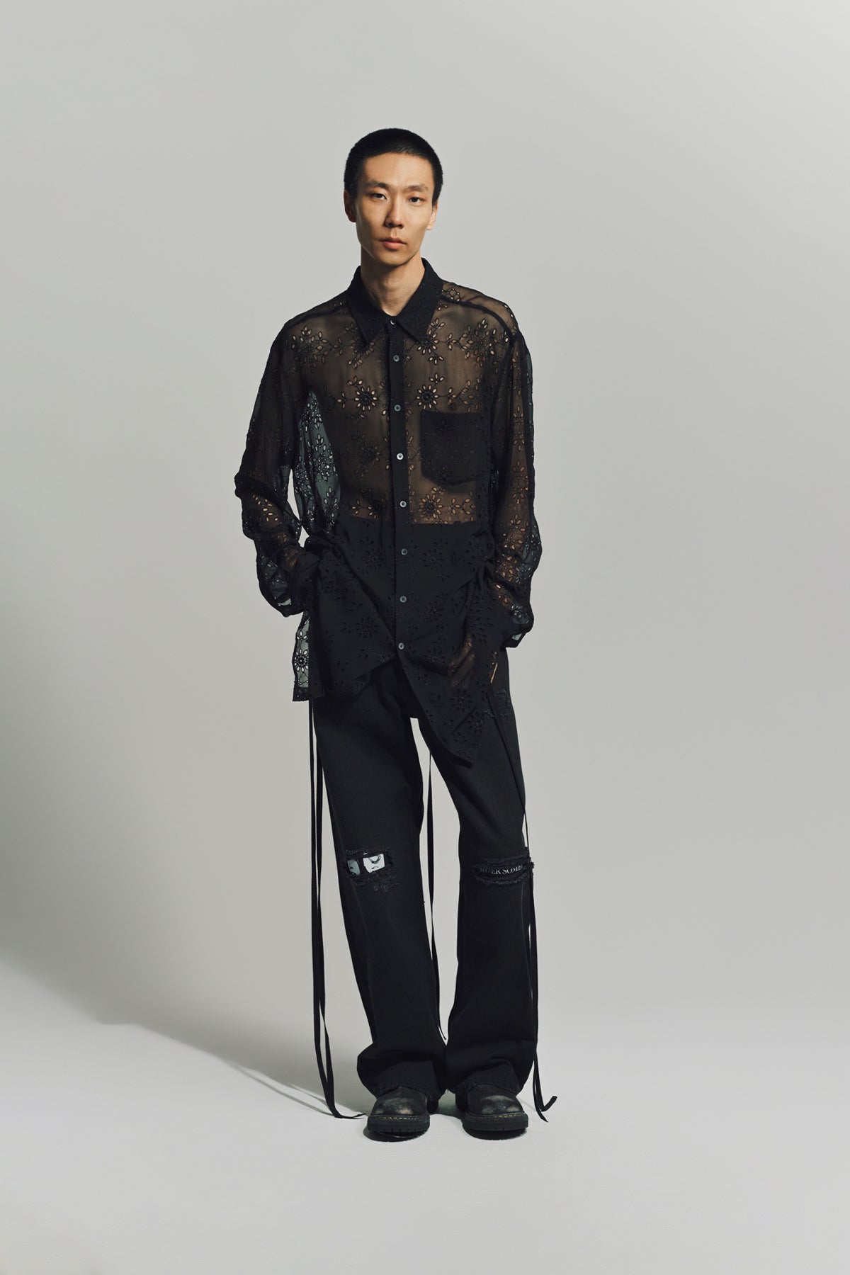 ANN DEMEULEMEESTER | VALERE LONG RELAX FIT SHIRT