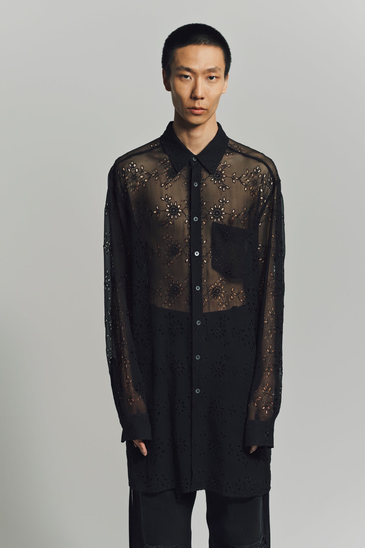 ANN DEMEULEMEESTER | VALERE LONG RELAX FIT SHIRT