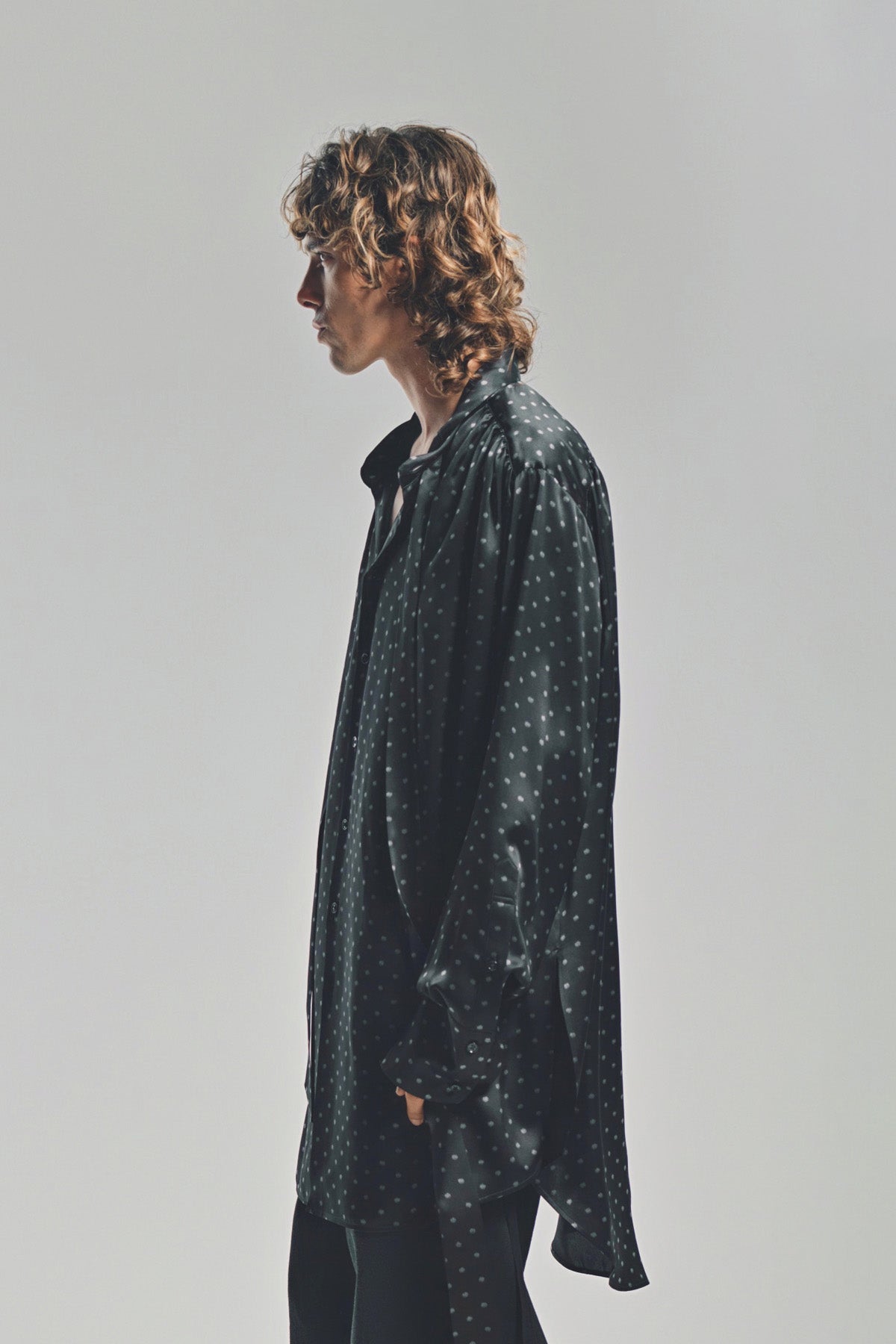 ANN DEMEULEMEESTER | SOLAN COMFORT STAND COLLAR SHIRT