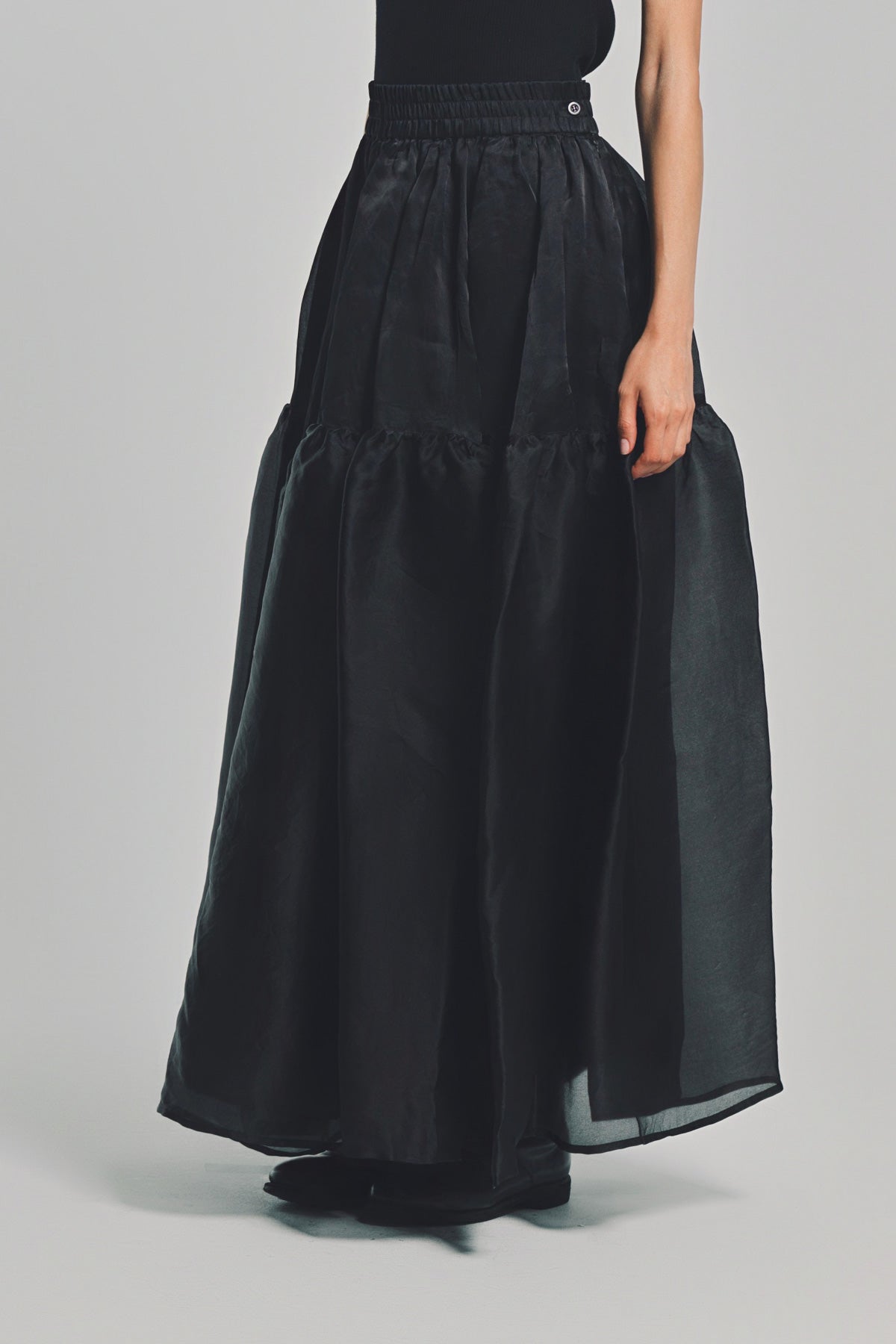 LARS ANDERSSON | WOVEN LONG SKIRT