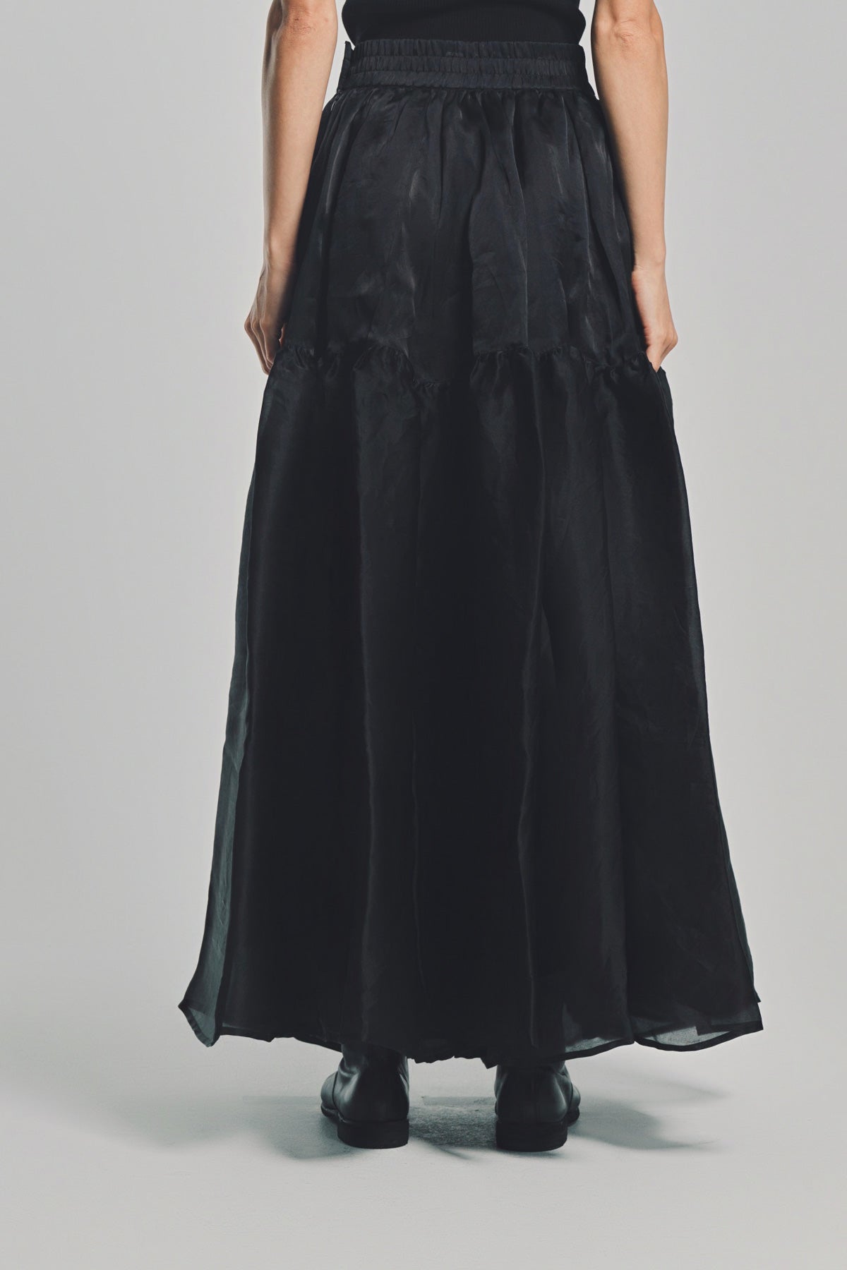 LARS ANDERSSON | WOVEN LONG SKIRT