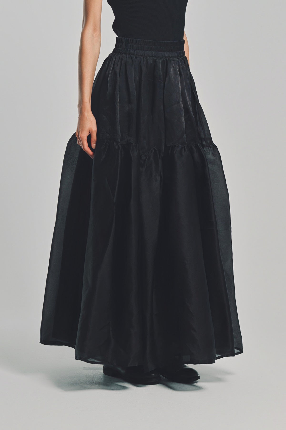 LARS ANDERSSON | WOVEN LONG SKIRT