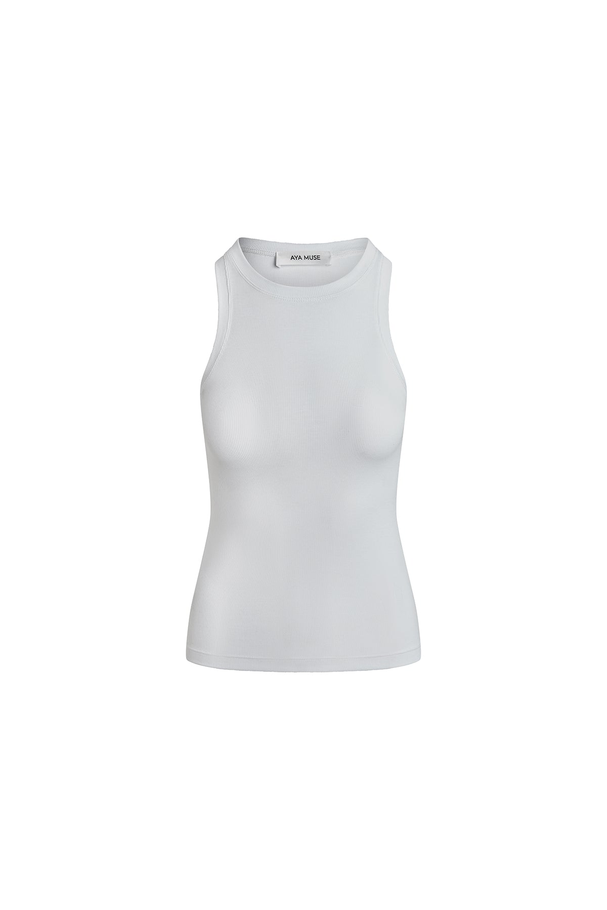 AYA MUSE | RIB HIGH NECK TANK