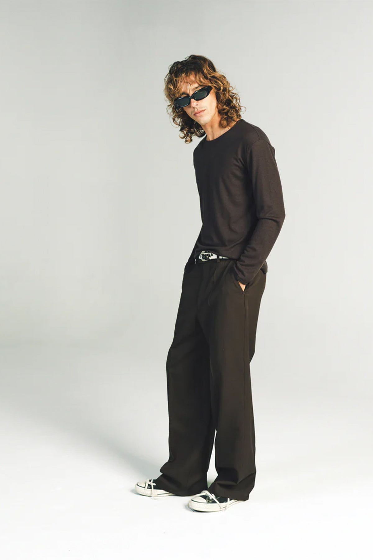 SECOND/LAYER | RELAXED PRIMO TROUSERS - MAXFIELD LA
