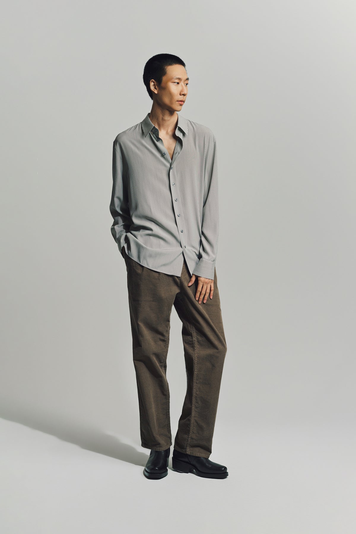 SAINT LAURENT | BAGGY PANTS IN CORDUROY
