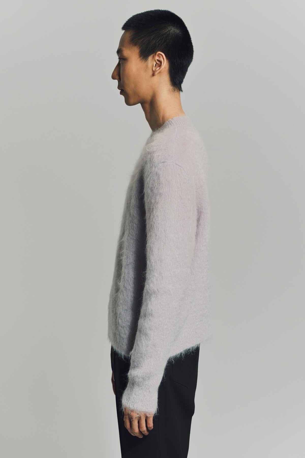 SAINT LAURENT | SWEATER IN BRUSHED KNIT
