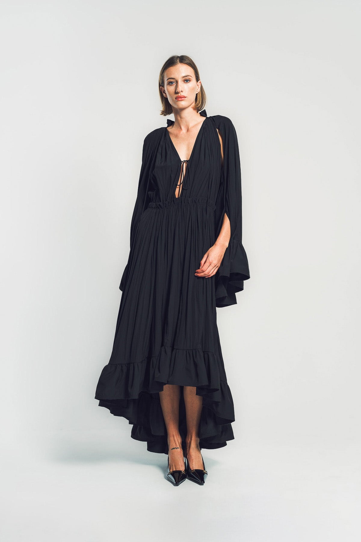LANVIN | CHARMEUSE MIDI DRESS