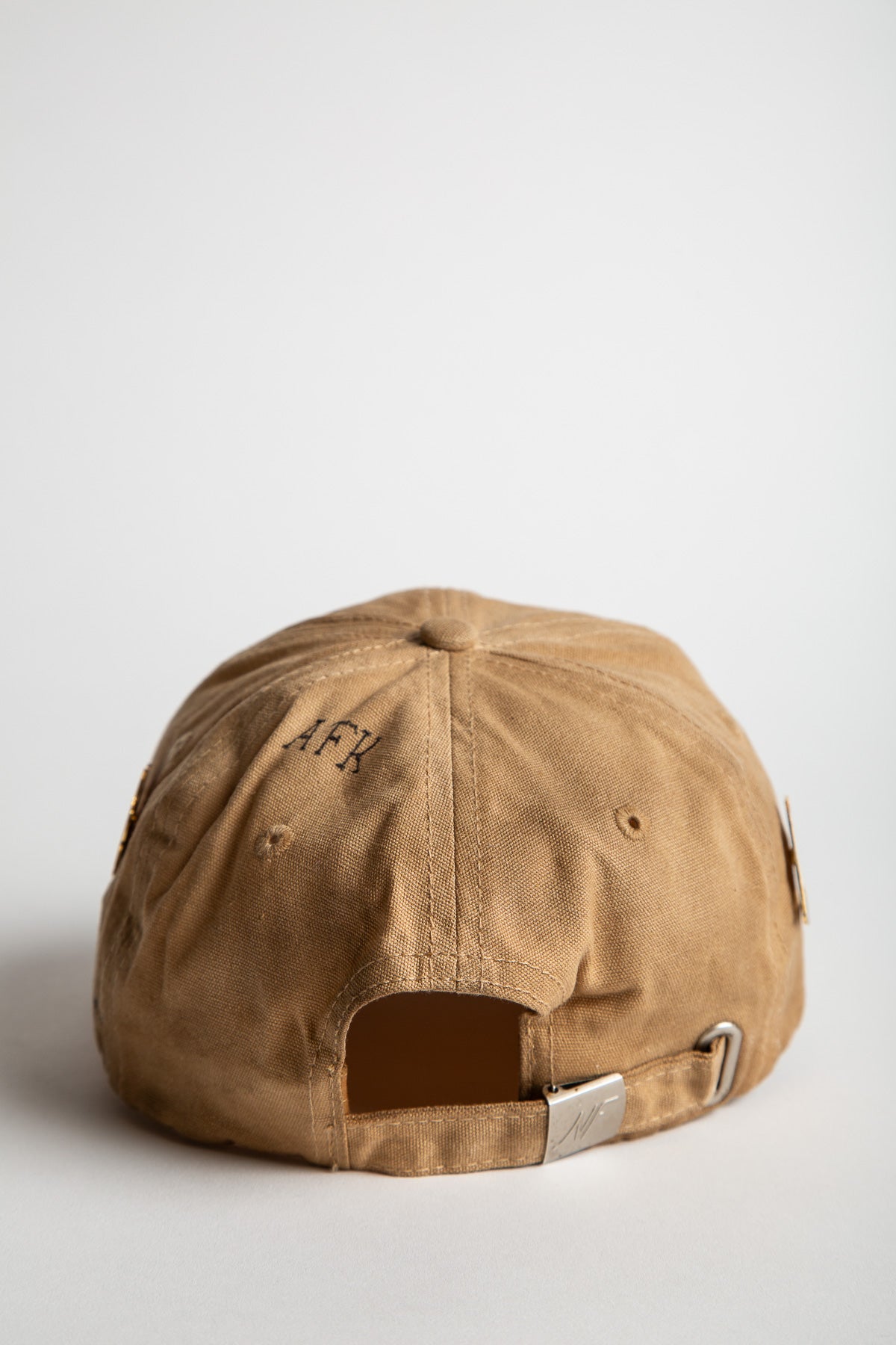 Nick Fouquet ブラウン コーデュロイキャップ NICK FOUQUET | CANVAS BASEBALL CAP