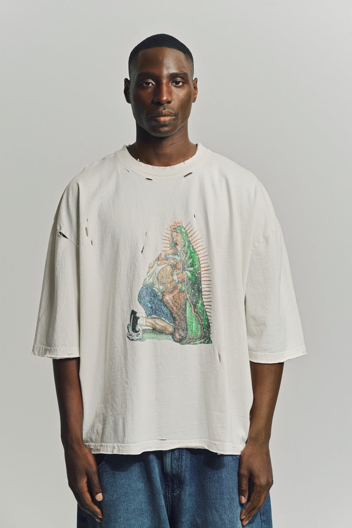 WILLY CHAVARRIA | SANTA MADRE DESTROYED BUFFALO TEE