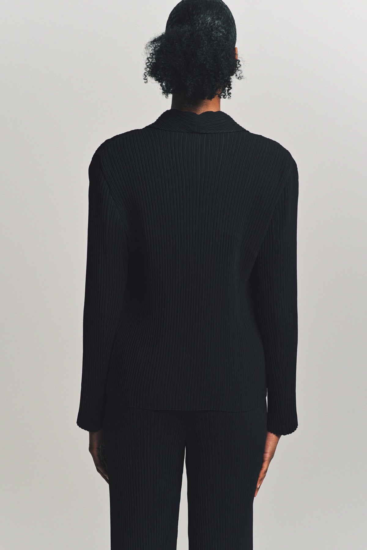 ISSEY MIYAKE | HATCHING PLEATED JACKET
