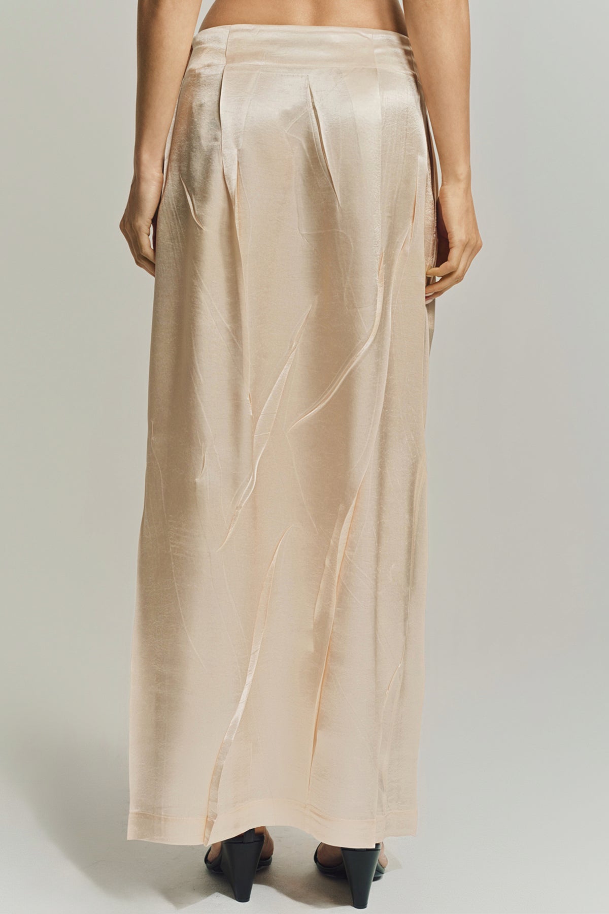 ISSEY MIYAKE | PRESSED FLORA SKIRT