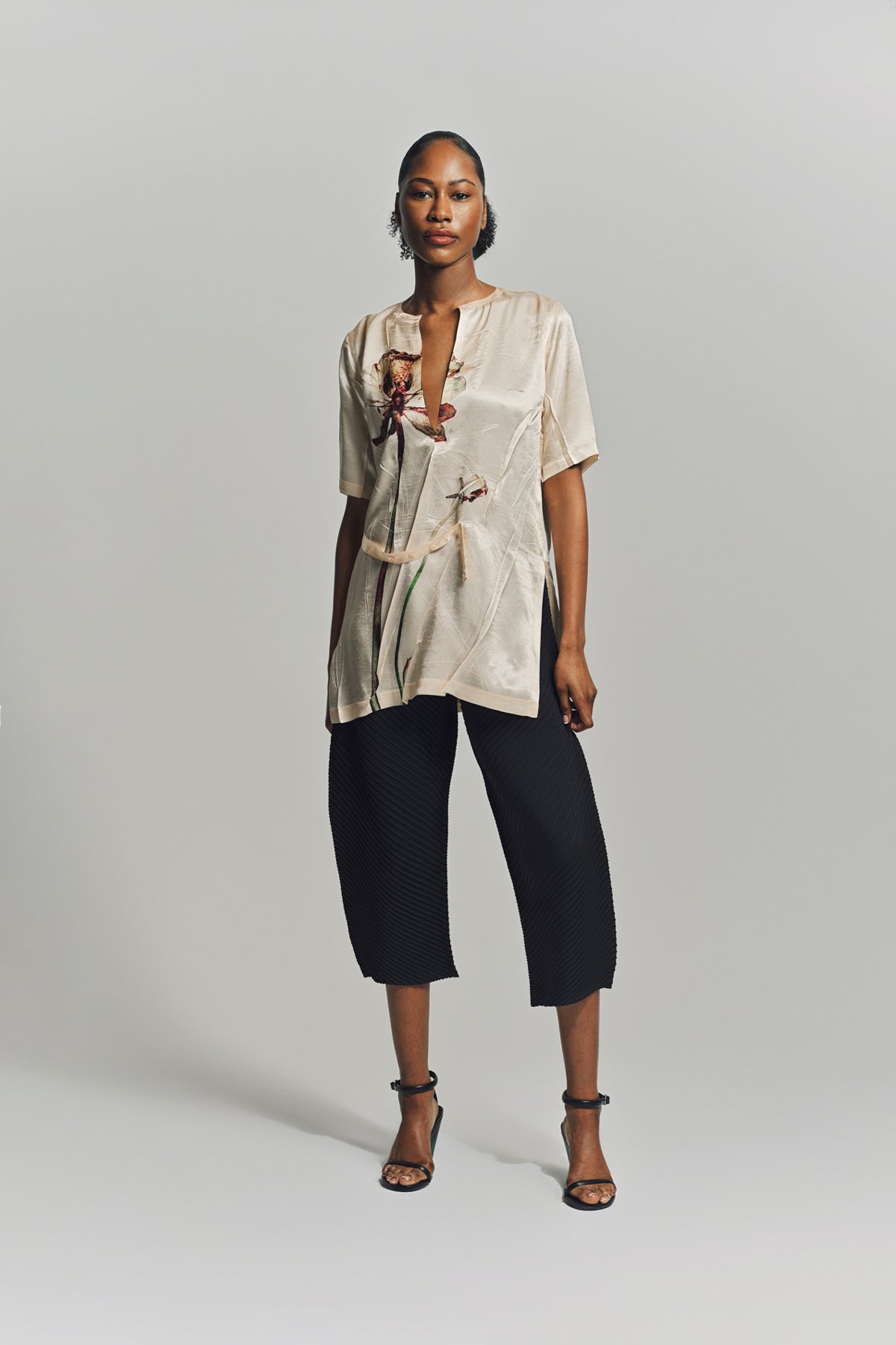 ISSEY MIYAKE | PRESSED FLORA SHIRT