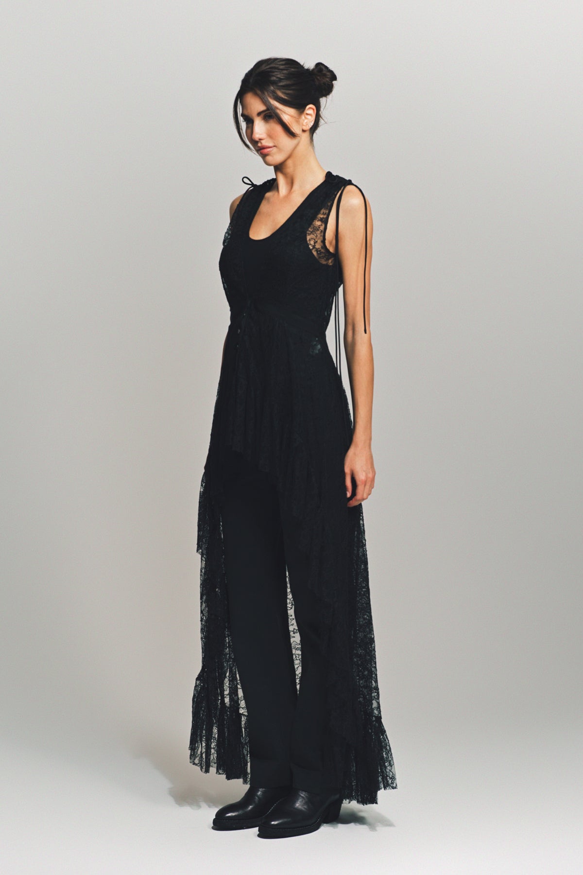 MERUERT TOLEGEN | CORDED FLORAL LACE DRESS