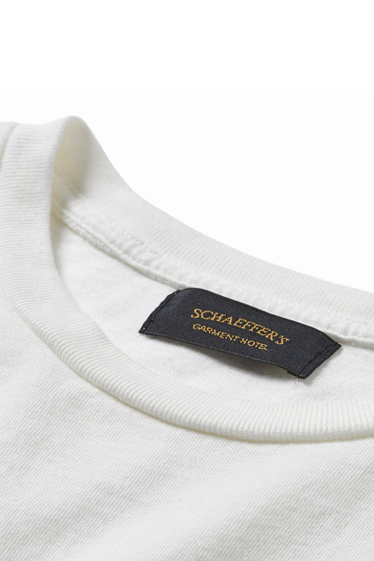 SCHAEFFER'S GARMENT HOTEL | RINGSPUN 40'S POCKET TEE - MAXFIELD LA