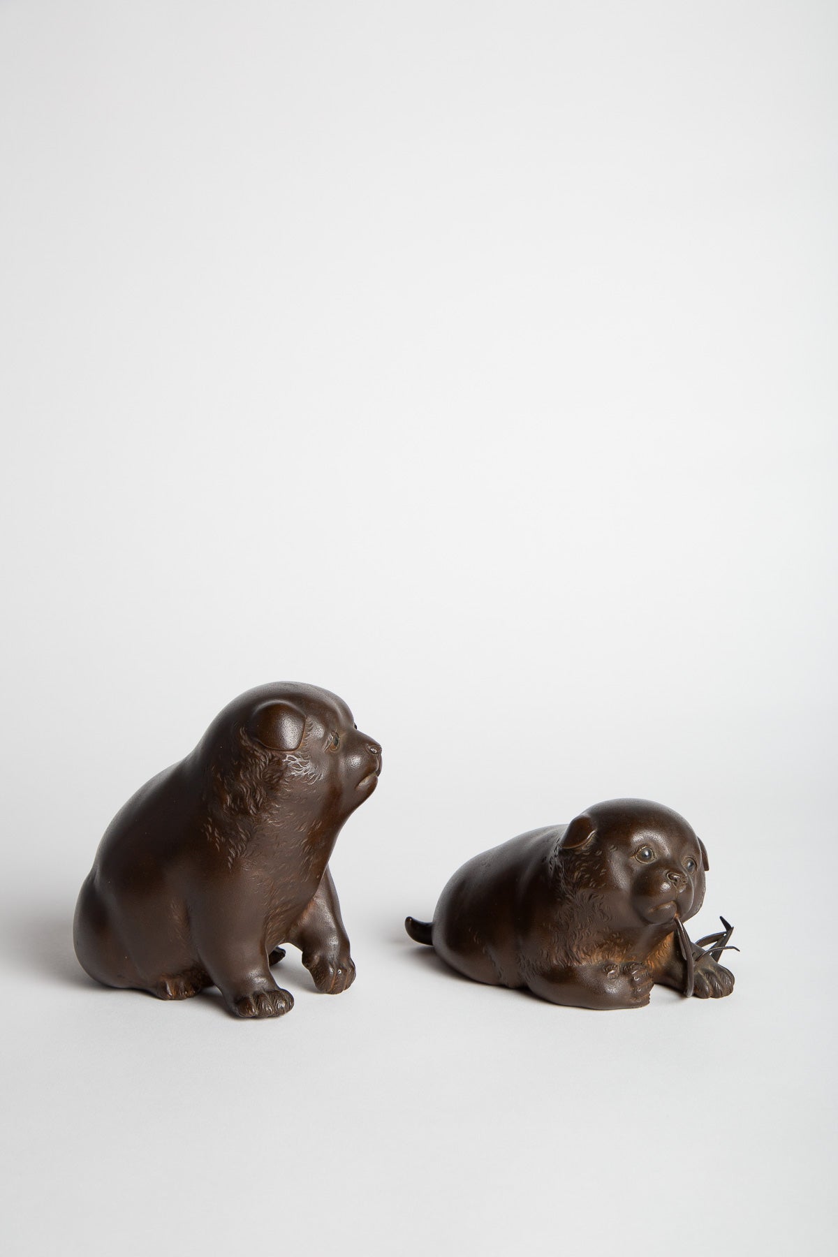 TAKAHASHI RYOUN | OKIMONOS OF PUPPIES