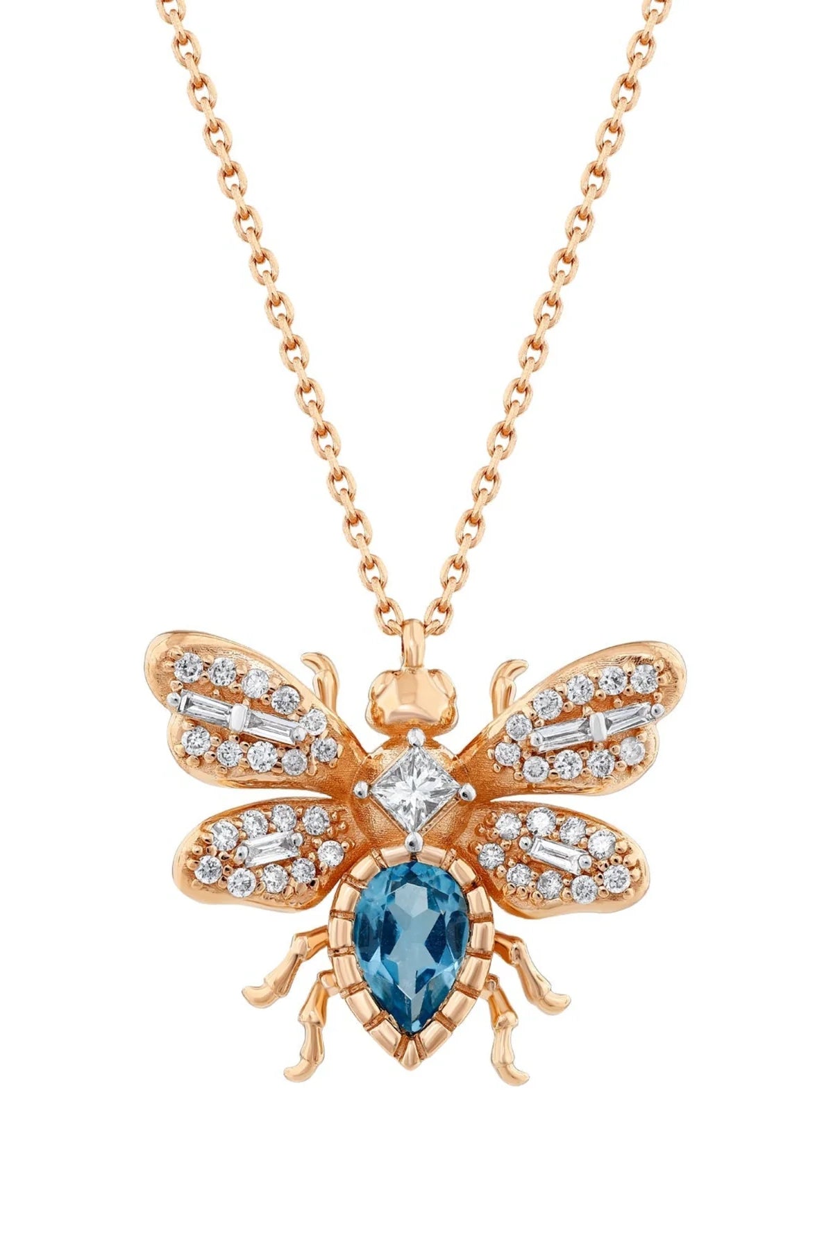 BEE GODDESS | QUEEN BEE BON BON DIAMOND NECKLACE - MAXFIELD LA