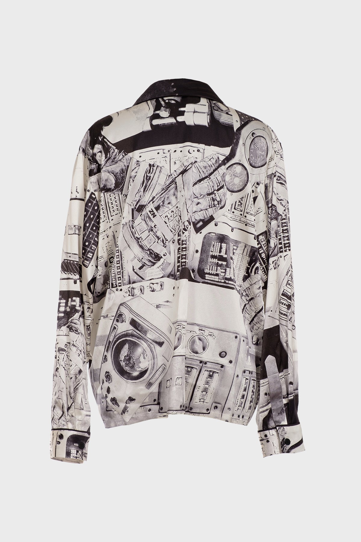 NATASHA ZINKO | SPACESHIP PRINT SHIRT