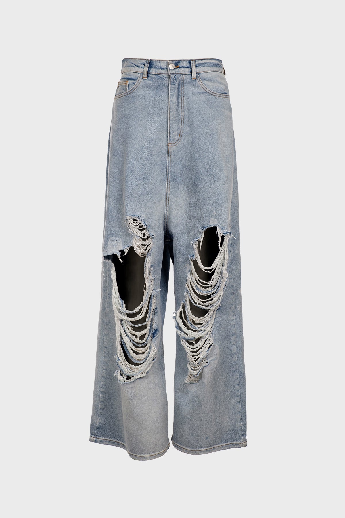 NATASHA ZINKO | DISTRESSED DENIM JEANS