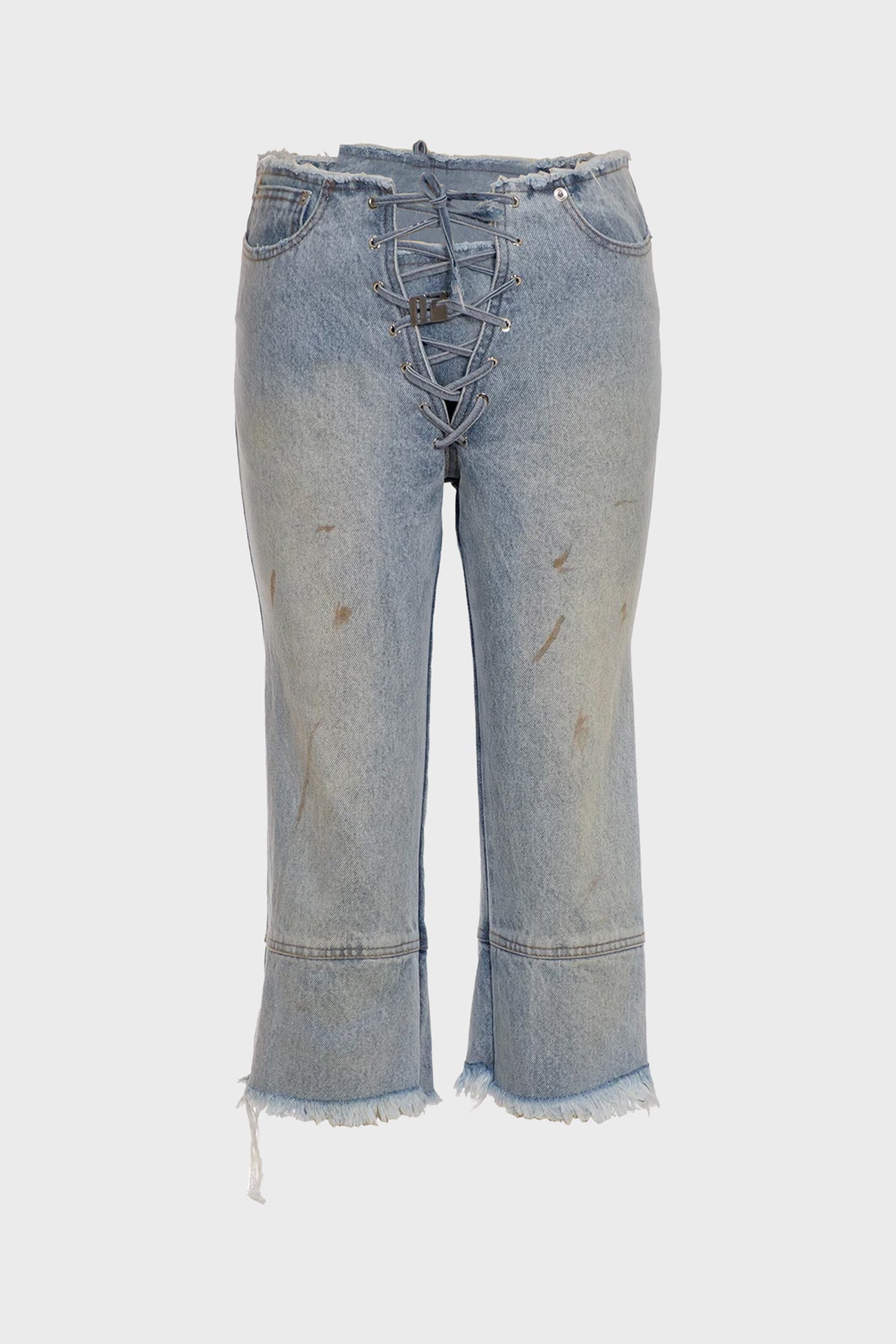 NATASHA ZINKO | TREATED LACE SHORTS