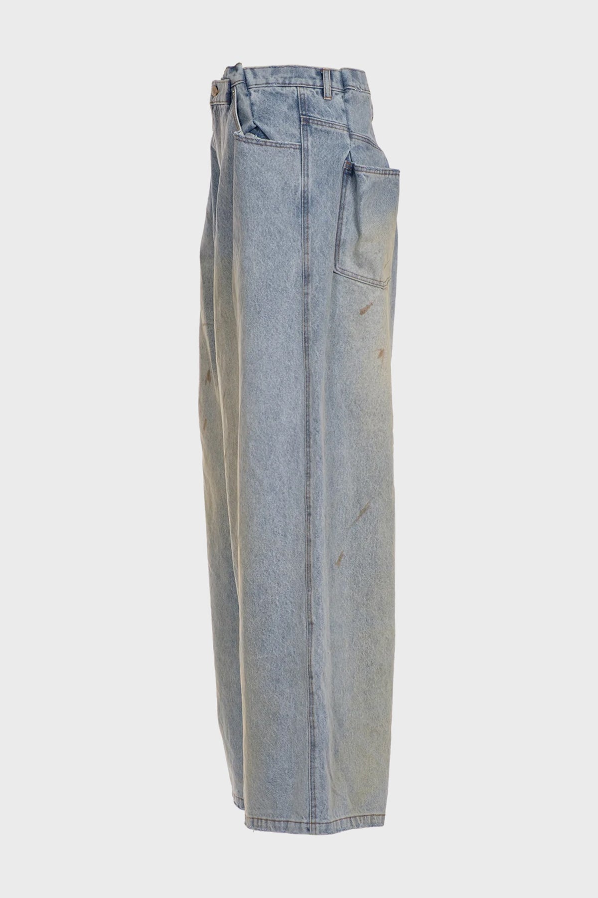 NATASHA ZINKO | TREATED FOLDED JEANS