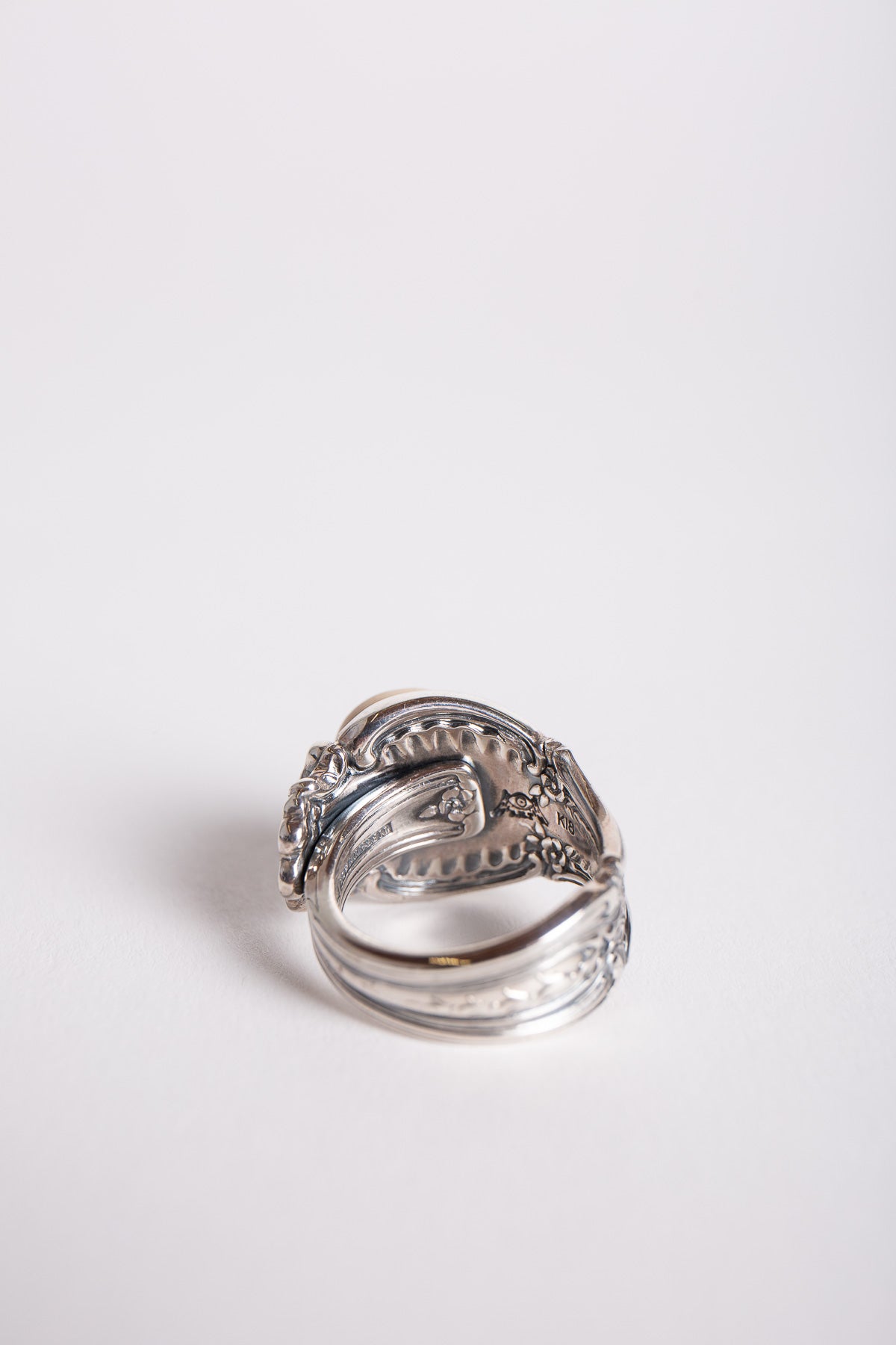 BLIND MAN TOGS | 18K YELLOW GOLD AND STERLING SILVER SUGAR RING
