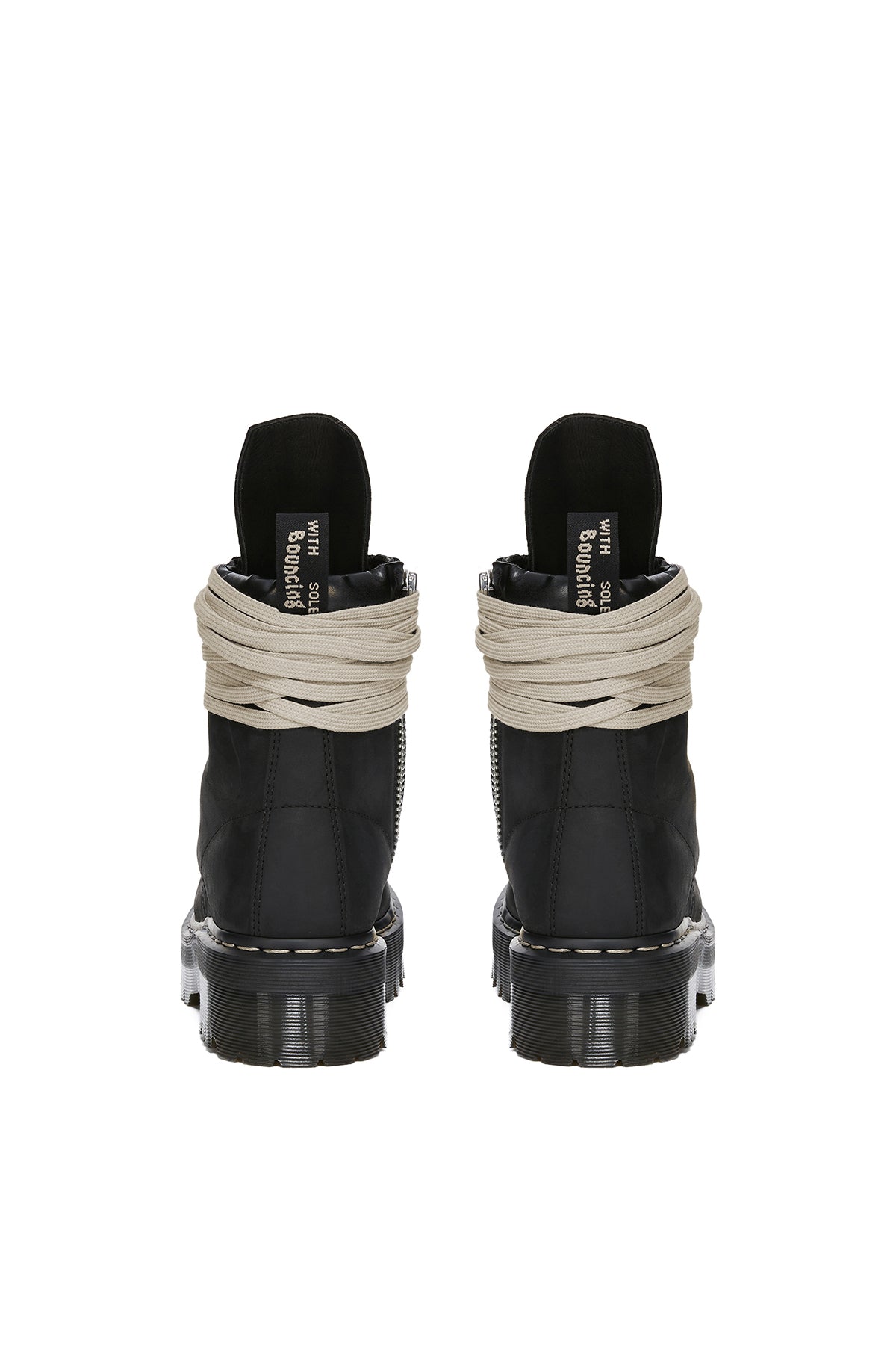 靴 QUAD SOLE STEEL TOE BOOT RICK OWENS | QUAD SOLE STEEL TOE BOOTS