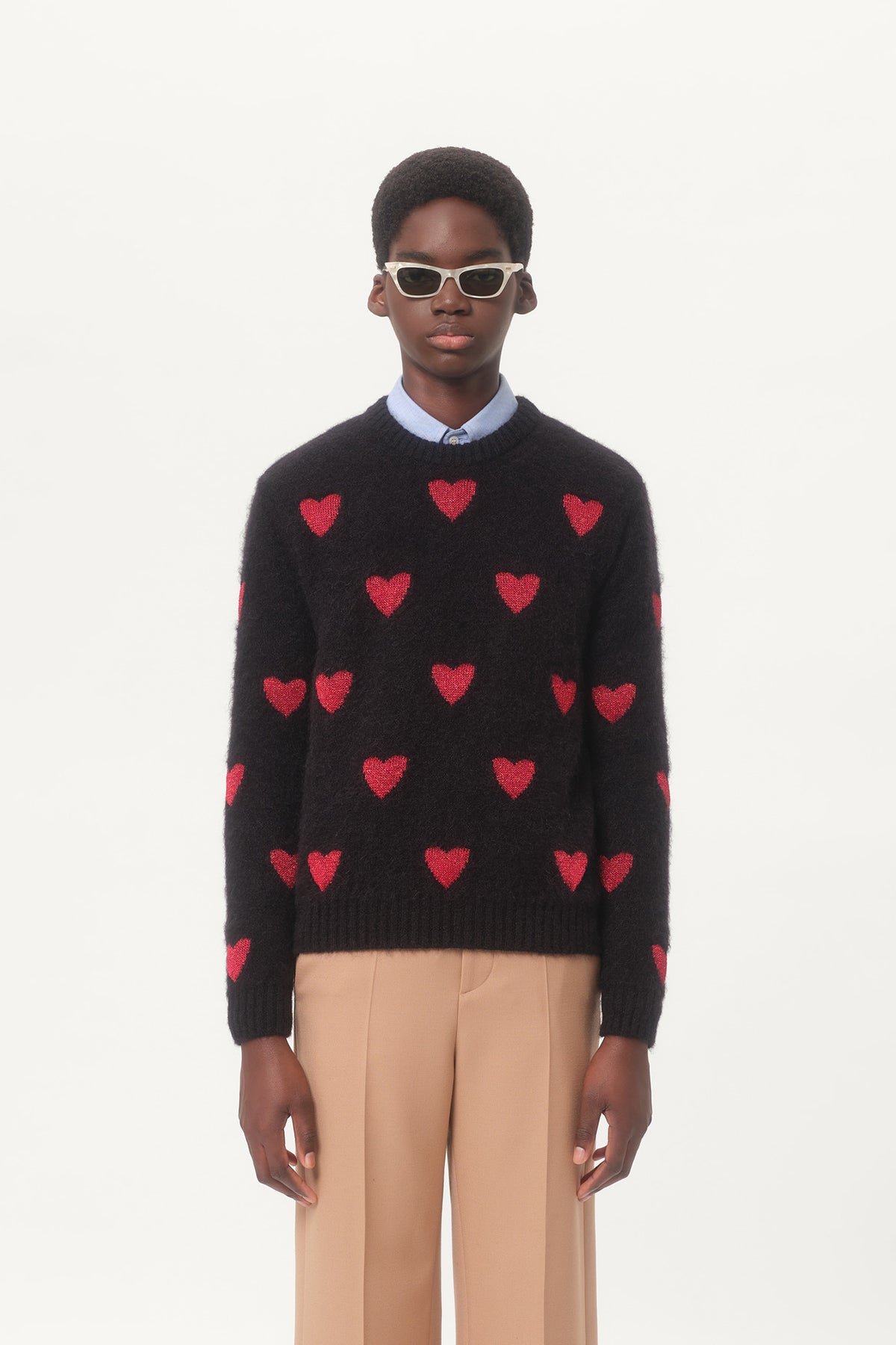 VALENTINO | HEART SWEATER