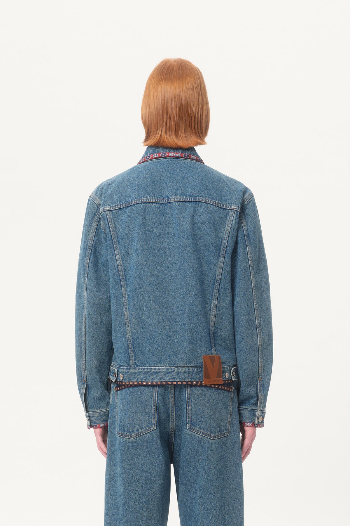 VALENTINO | BEADED DENIM JACKET