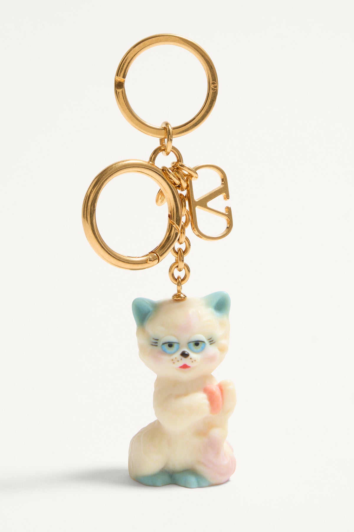 RISA新品VALENTINO GARAVANI 猫デザイン キーホルダー VALENTINO GARAVANI | LE CHAT KEY RING