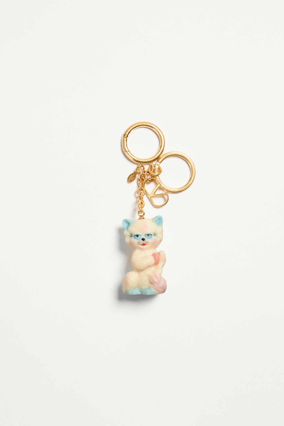 RISA新品VALENTINO GARAVANI 猫デザイン キーホルダー VALENTINO GARAVANI | LE CHAT KEY RING