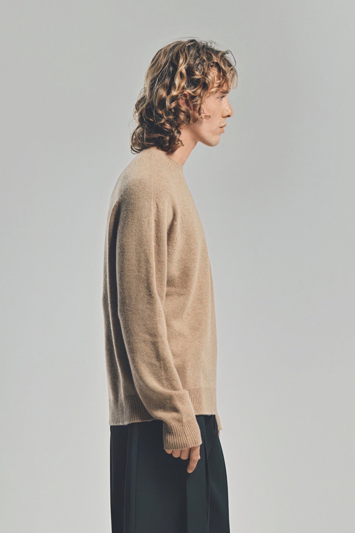 JIL SANDER | SEAMLESS LONG SLEEVE SWEATER