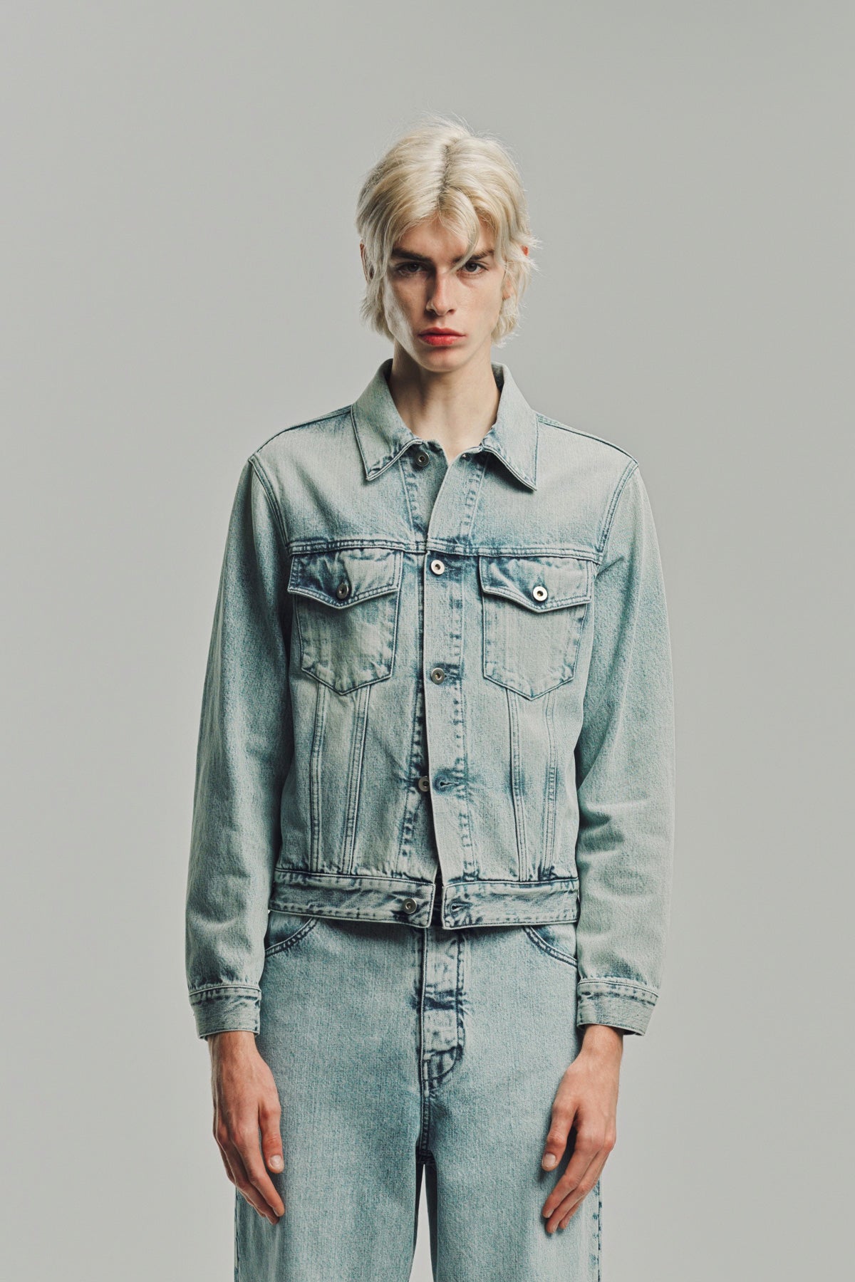 JIL SANDER | TREATED JEAN JACKET