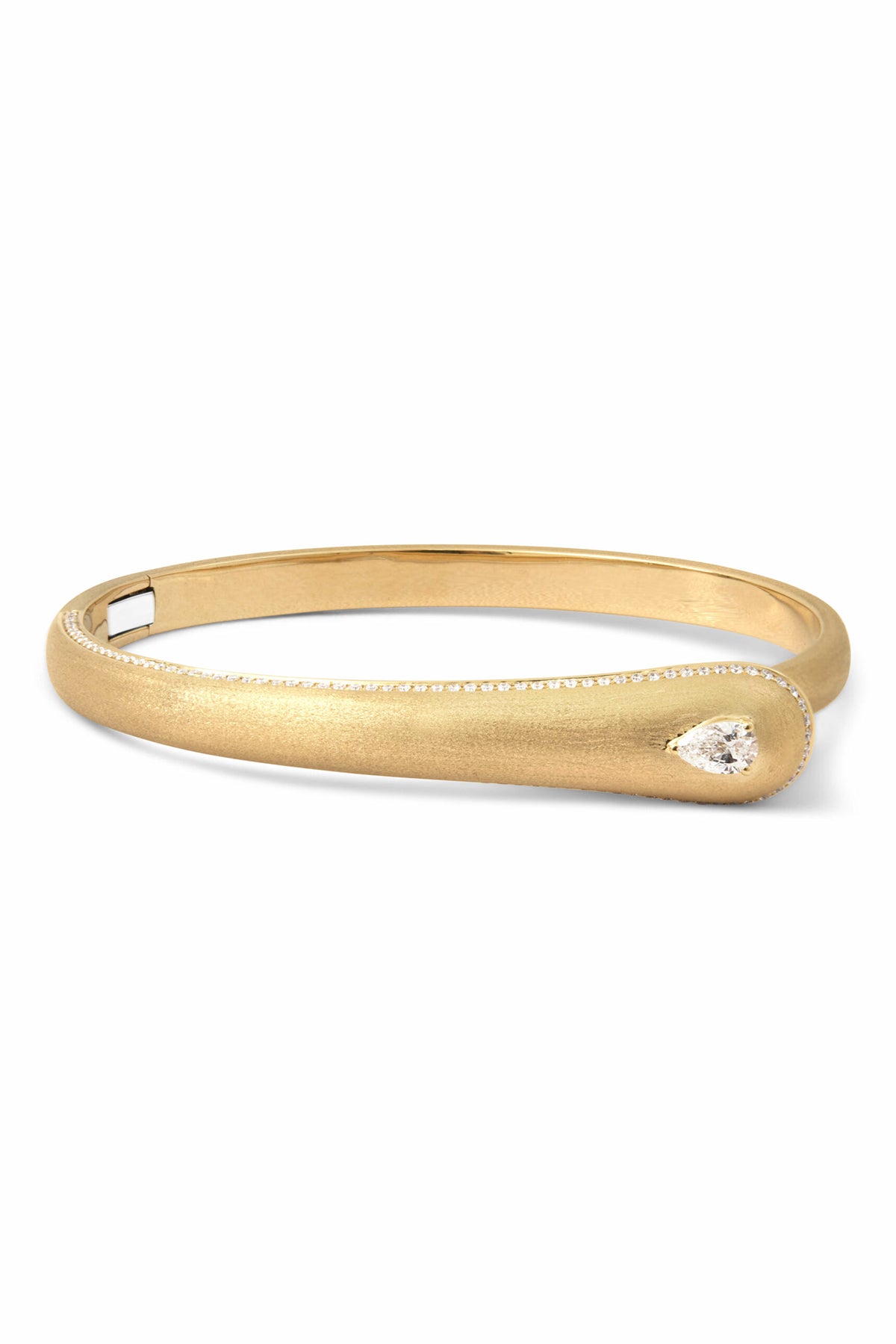 RAINBOW K | PRESTIGE PEAR BRUSH BANGLE - MAXFIELD LA