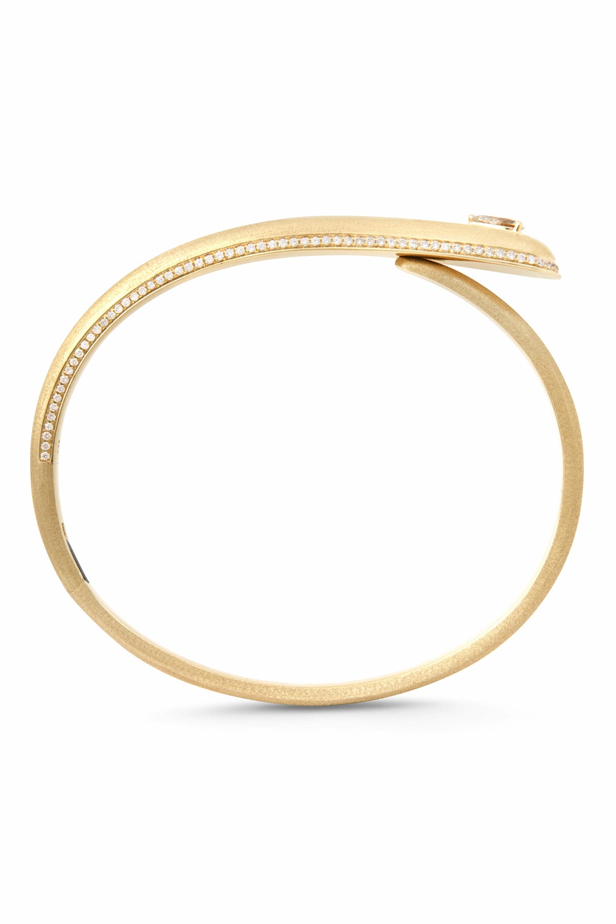 RAINBOW K | PRESTIGE PEAR BRUSH BANGLE - MAXFIELD LA