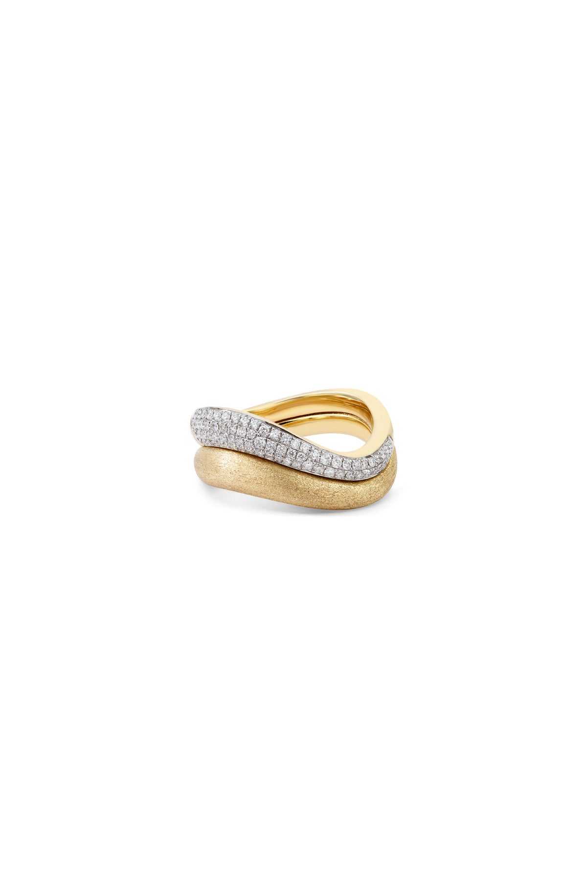 RAINBOW K | WAVE DOUBLE RING - MAXFIELD LA