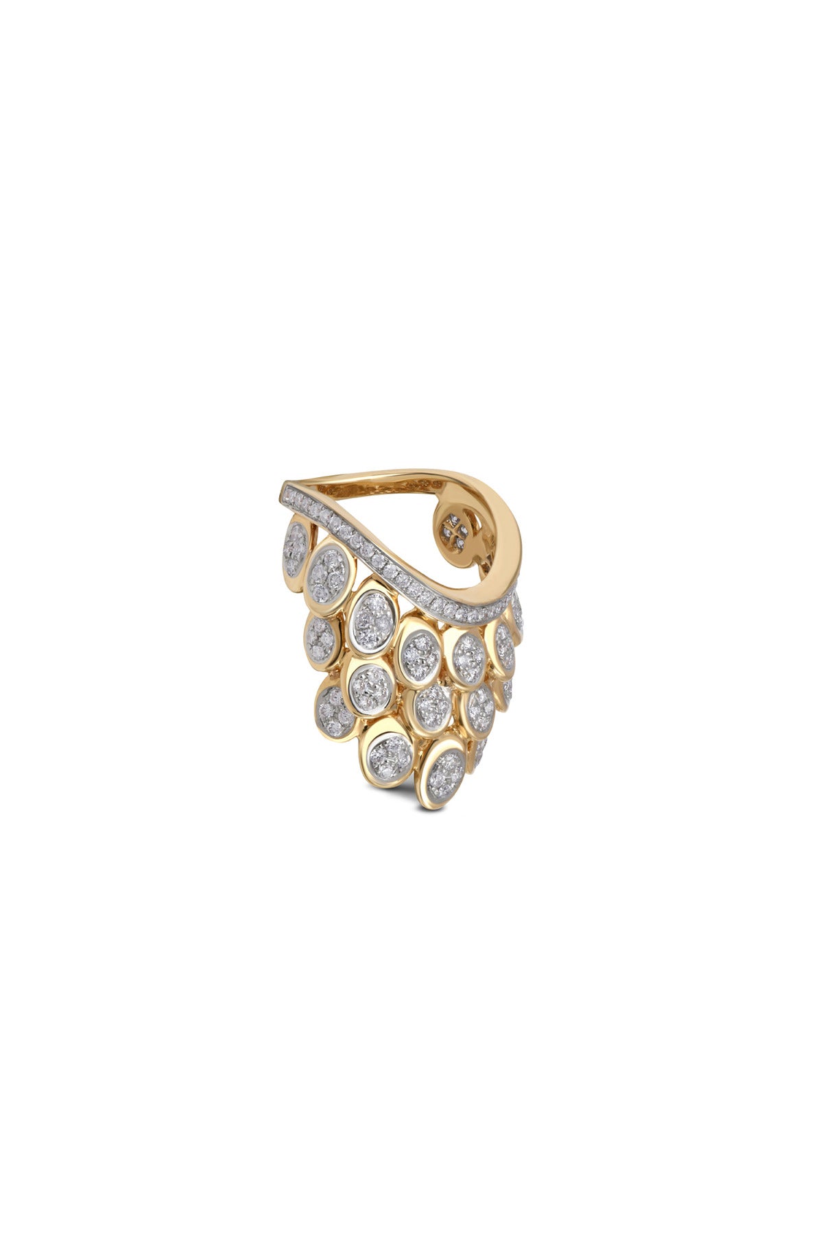 RAINBOW K | BLOSSOM FULL DIAMOND RING - MAXFIELD LA
