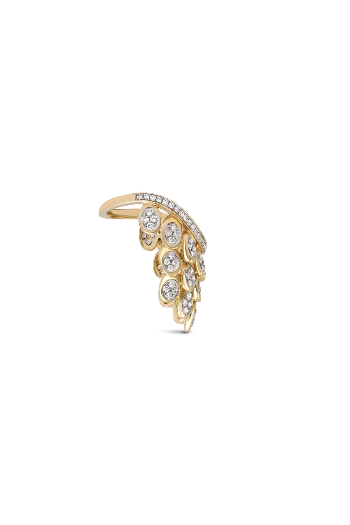 RAINBOW K | BLOSSOM FULL DIAMOND RING - MAXFIELD LA