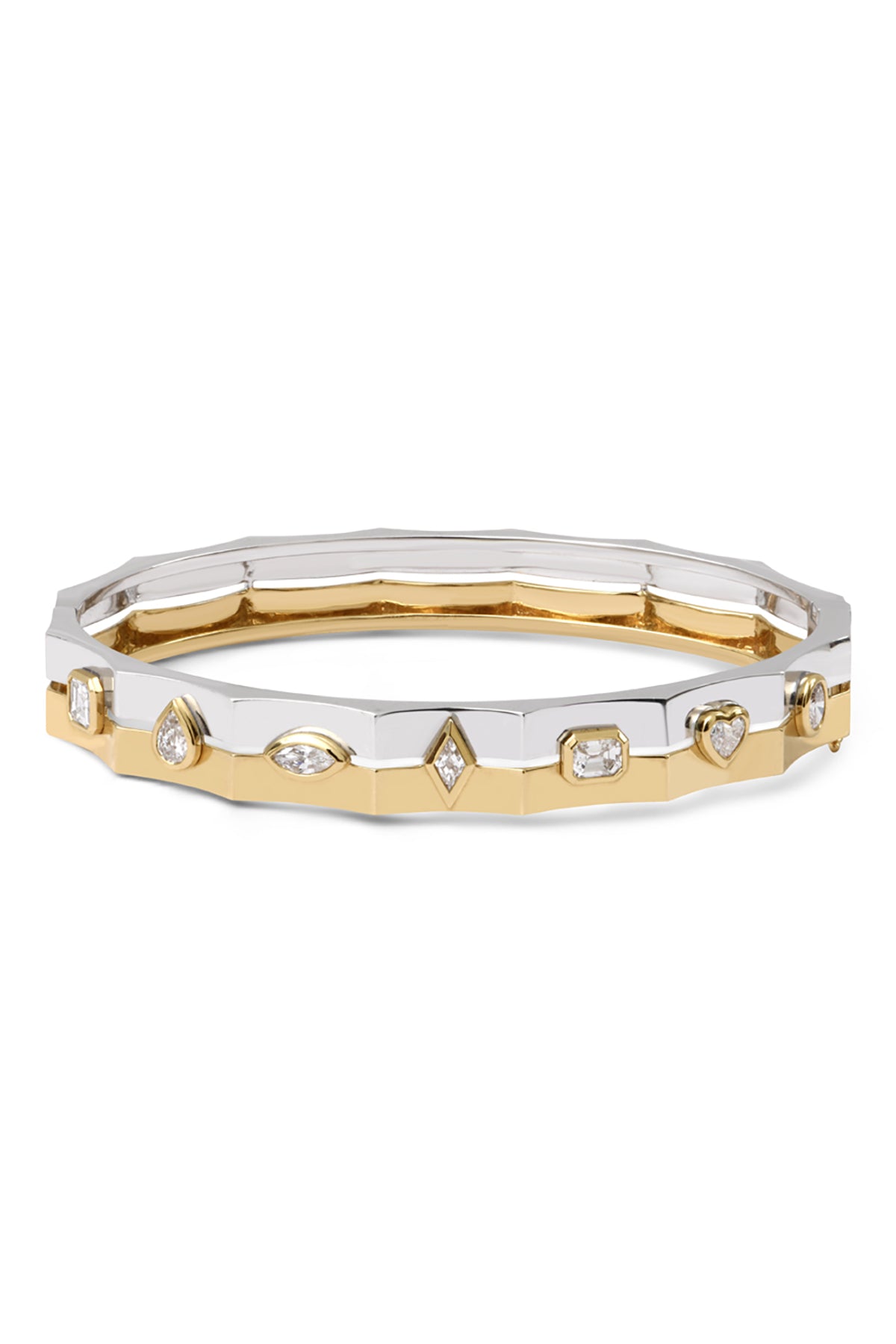RAINBOW K | EYET STONES BANGLE - MAXFIELD LA